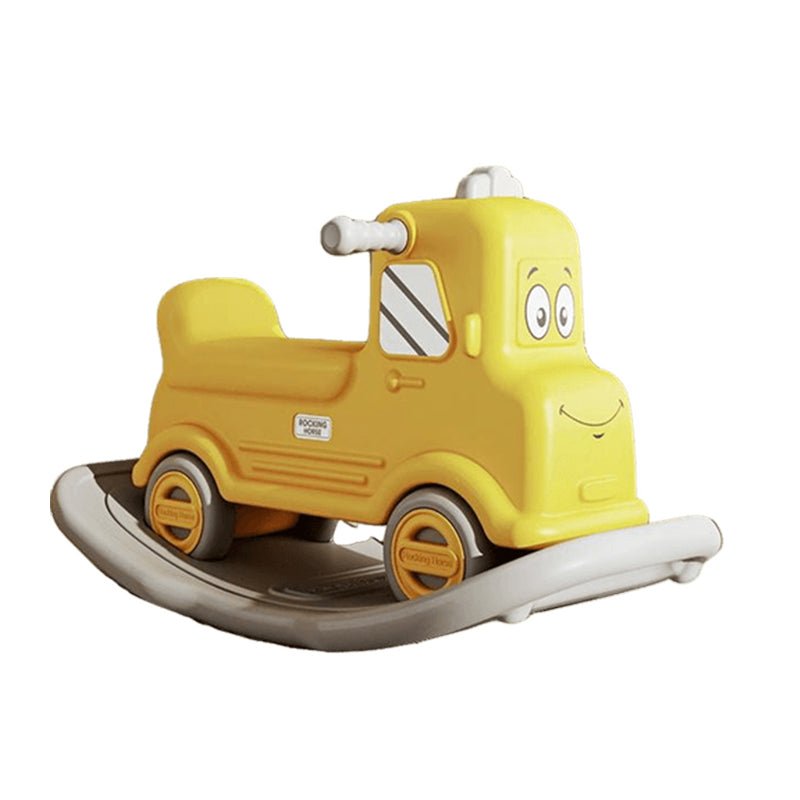 Lovely Baby - 2 - In - 1 Rocking Truck & Ride On - Yellow - Marah Kids