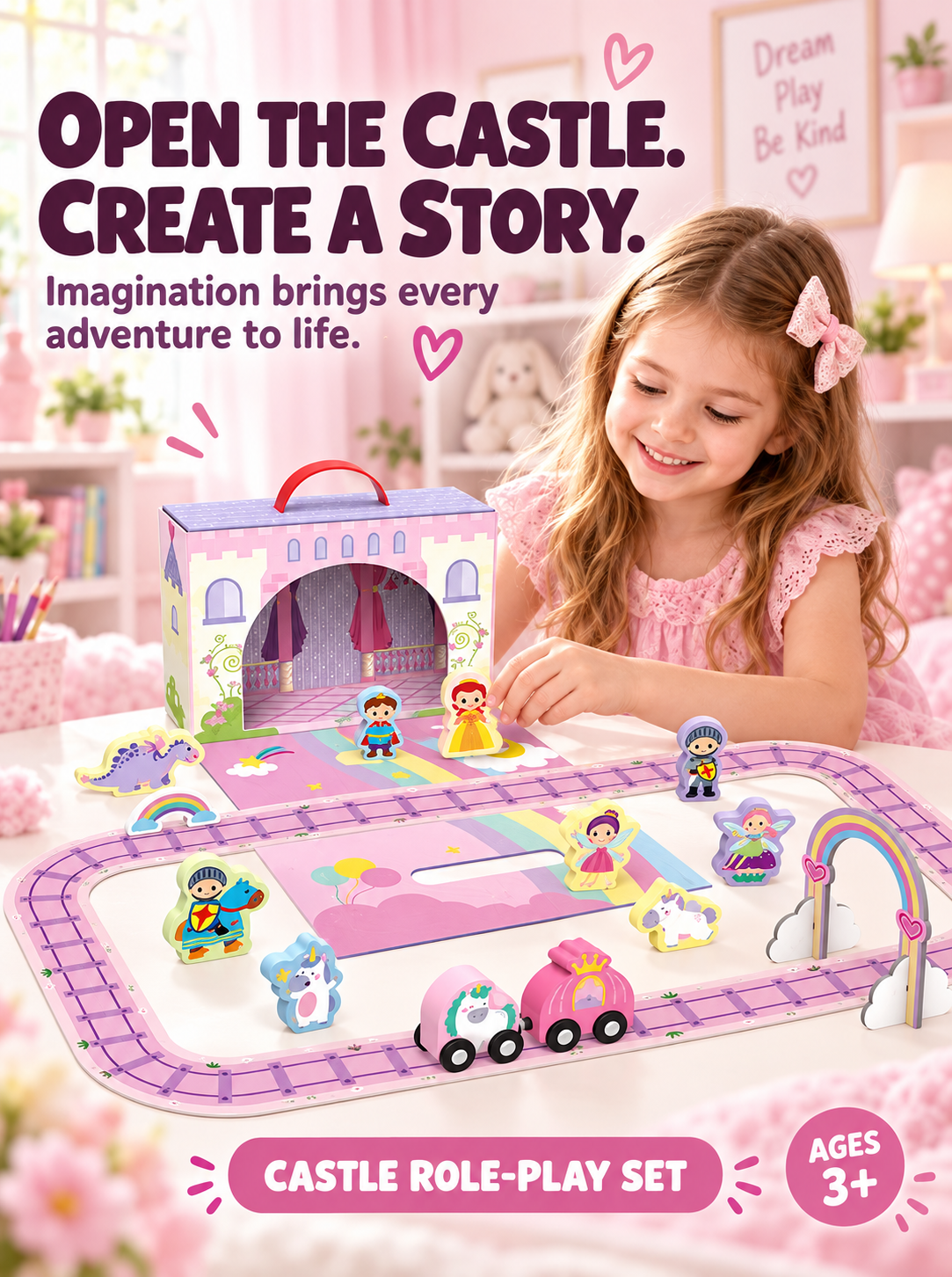 Tooky Toy Castle Play Box - Marah Kids