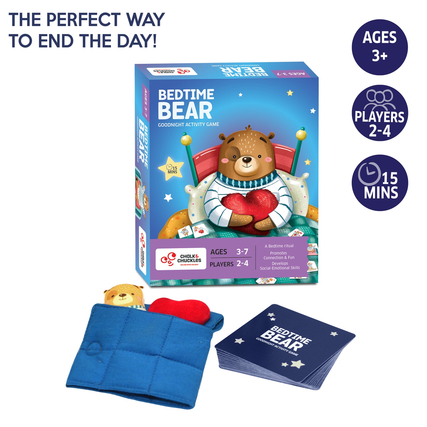 Chalk & Chuckles - Bedtime Bear