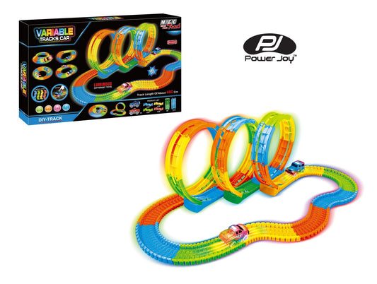Power Joy - Magic Track Megapack 142P 16F B/O - Marah Kids