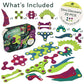 Clixo Dino Discovery Pack - 22 Piece Magnetic Building Set