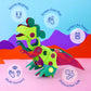 Clixo Dino Discovery Pack - 22 Piece Magnetic Building Set