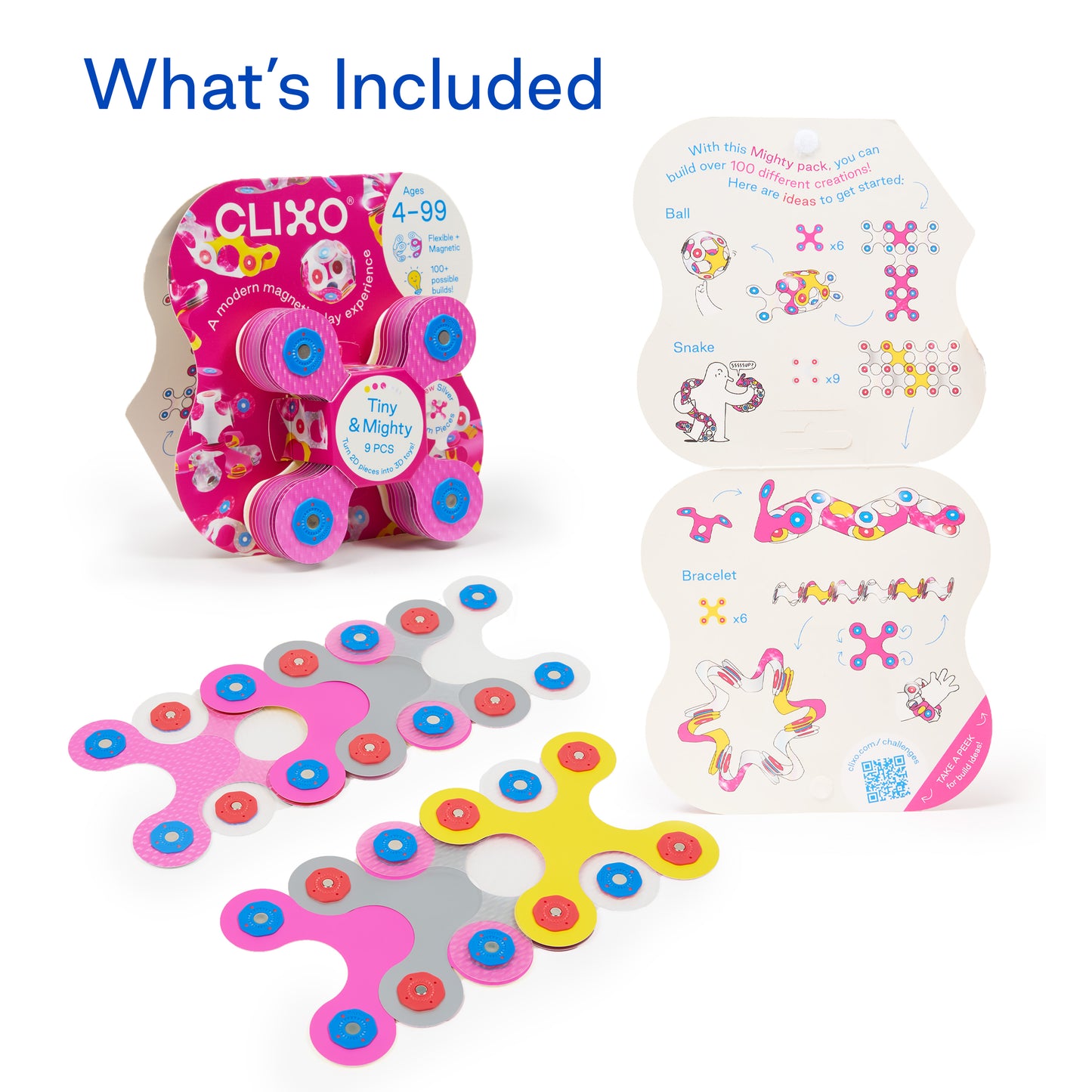 Clixo Tiny & Mighty Sparkle Pack