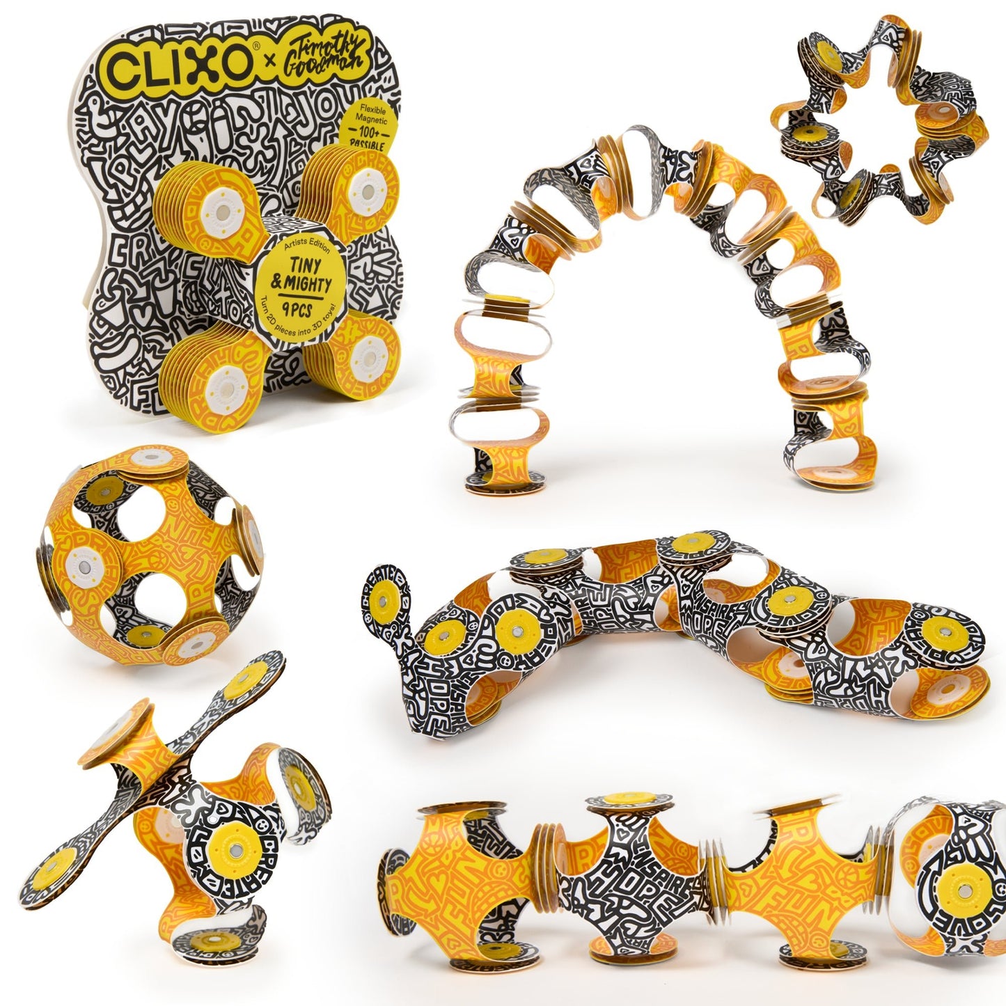 Clixo Tiny & Mighty Artist Edition - Timothy Goodman - Marah Kids