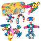 Clixo Rainbow Pack - 42 Piece Magnetic Building Set - Marah Kids