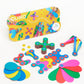 Clixo Rainbow Pack - 42 Piece Magnetic Building Set - Marah Kids