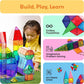 Picasso Magnetic Tiles Building Blocks 60 - pieces - Marah Kids