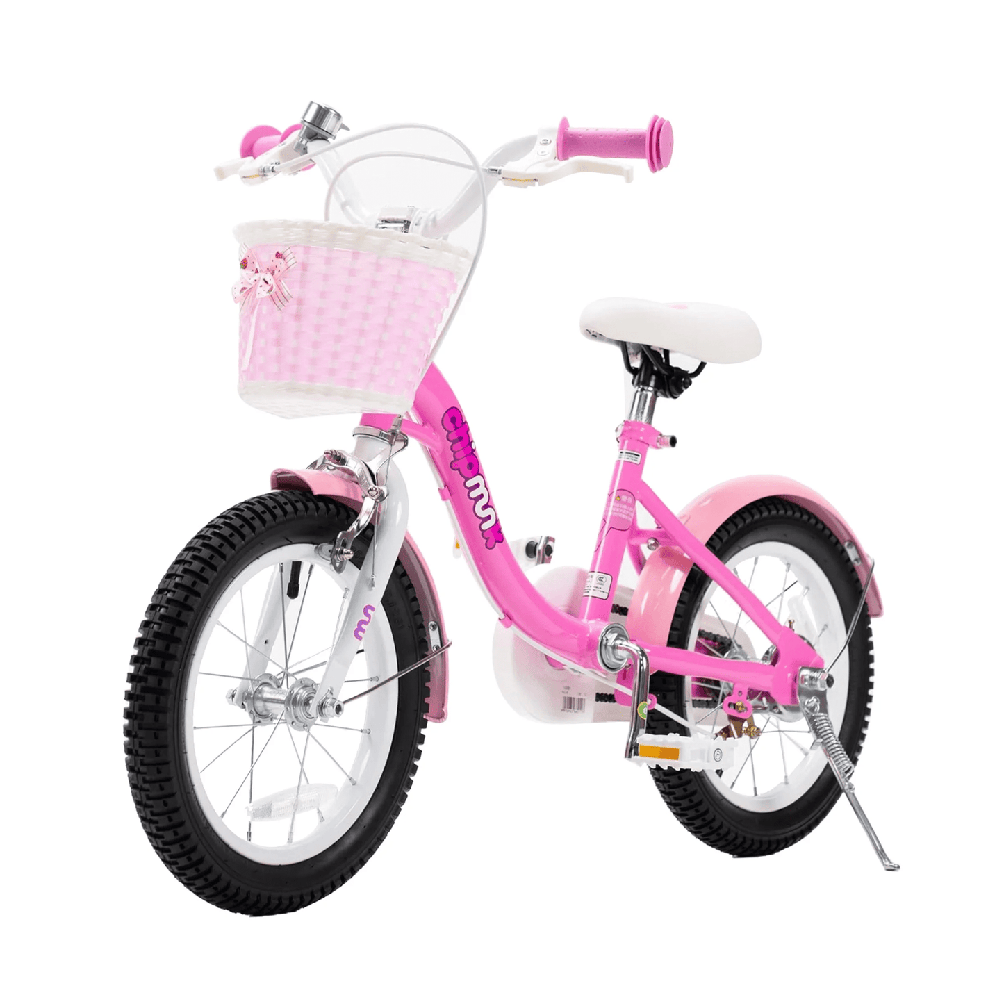 Chipmunk - MM 14 Inch Bicycle - Pink - Marah Kids