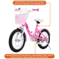 Chipmunk - MM 14 Inch Bicycle - Pink - Marah Kids