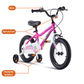 Chipmunk - MK 18 Inch Bicycle - Pink - Marah Kids