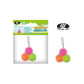 Power Joy Fidget Toy Dimple 3 Pop Keychain 1Piece - Marah Kids