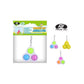 Power Joy Fidget Toy Dimple 3 Pop Keychain 1Piece - Marah Kids