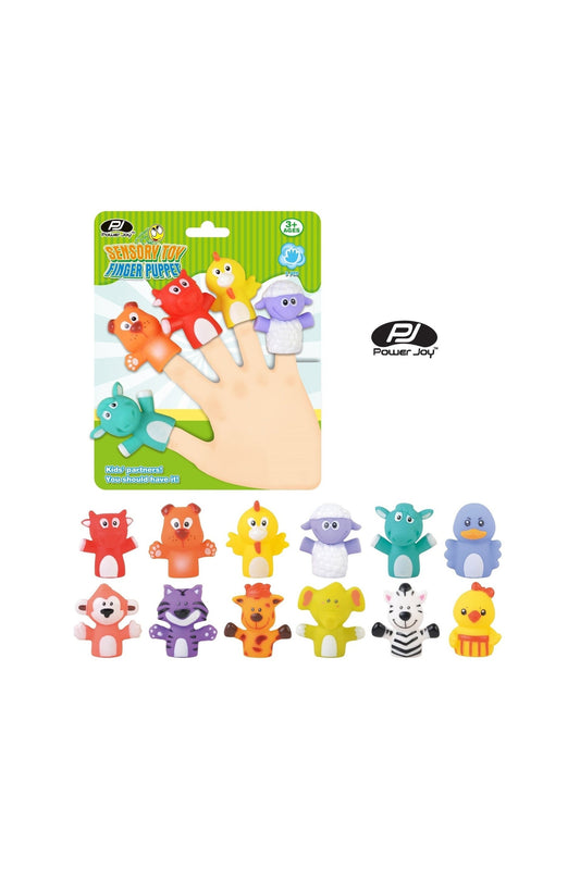لعبة الدمى الإصبعية Power Joy Fidget Toy مكونة من 5 قطع