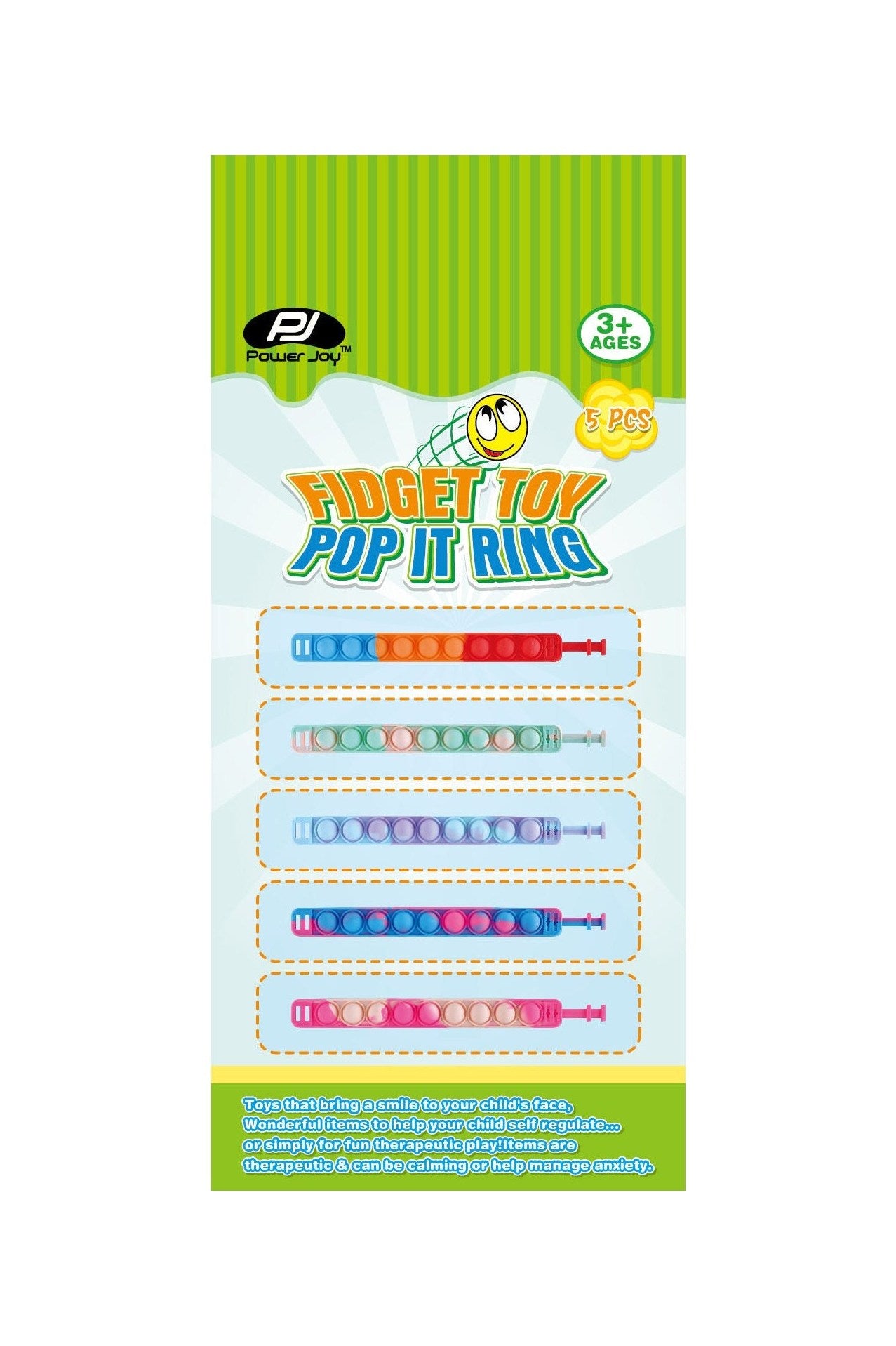 لعبة باور جوي الحسية الدائرية Pop It