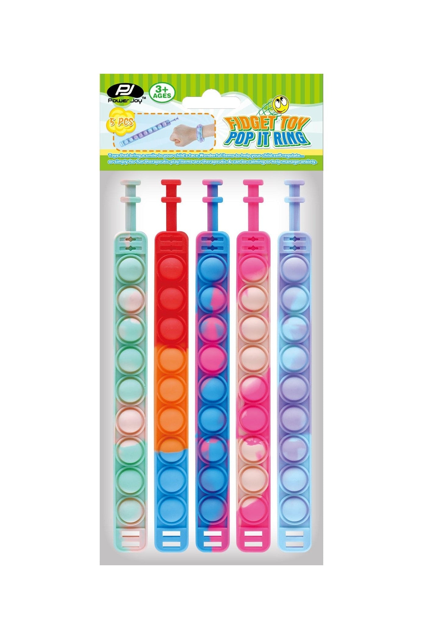 لعبة باور جوي الحسية الدائرية Pop It