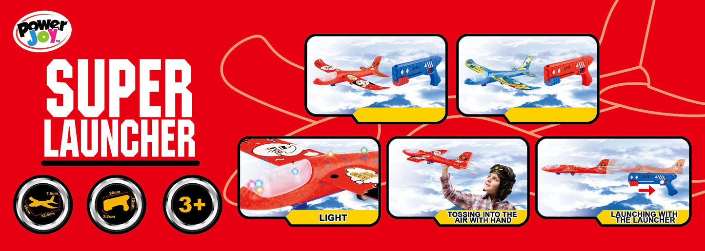 Power Joy Vroom Vroom Super Launcher Battery Operated