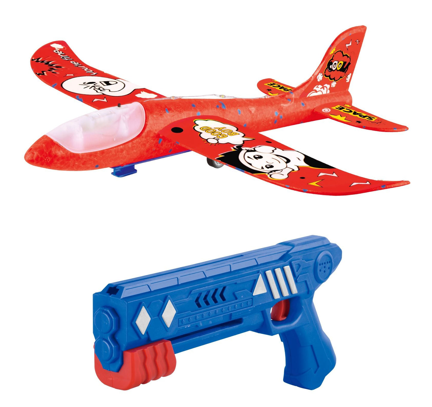 Power Joy Vroom Vroom Super Launcher Battery Operated