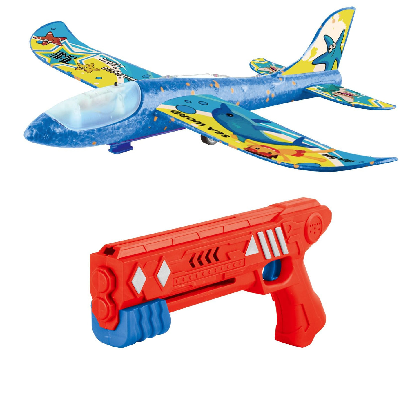 Power Joy Vroom Vroom Super Launcher Battery Operated