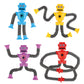 Power Joy - Pop Tubes Robot Fidget Toy Set - Multicolor - 4 Pcs - Marah Kids