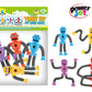 Power Joy - Pop Tubes Robot Fidget Toy Set - Multicolor - 4 Pcs - Marah Kids