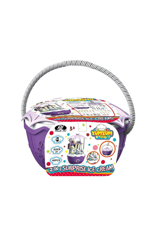 Power Joy Yumyum 2 - In - 1 Surprise Ice Cream Playset - Marah Kids