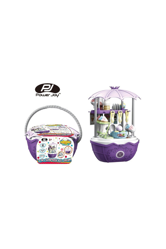 Power Joy Yumyum 2 - In - 1 Surprise Ice Cream Playset - Marah Kids
