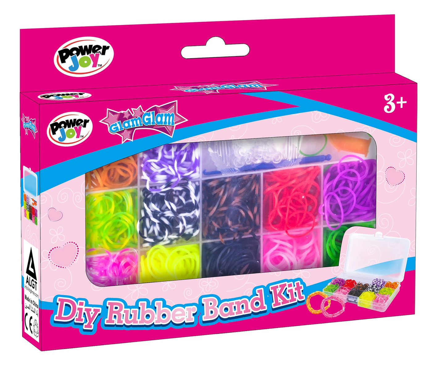 Power Joy Glamglam Diy Rubber Band Kit