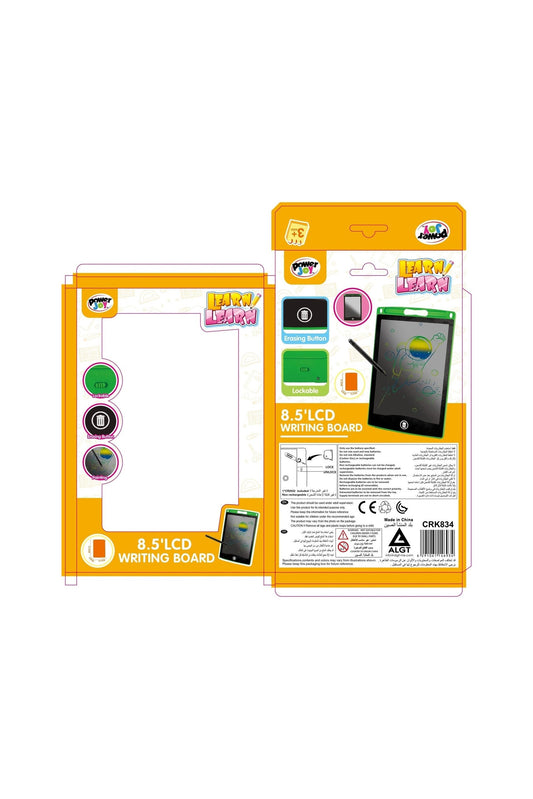 Power Joy Learn LCD Writng Board 8.5inch Battery Operated