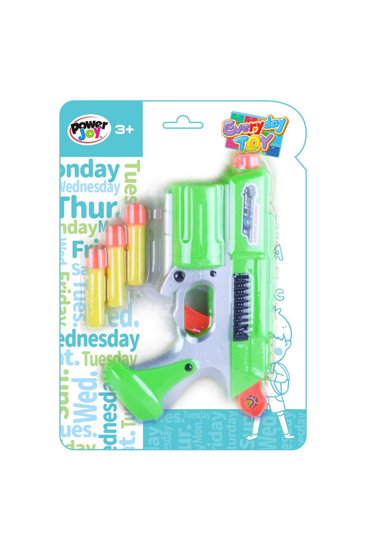 Power Joy Everyday Toy Foam Dart Blaster Gun
