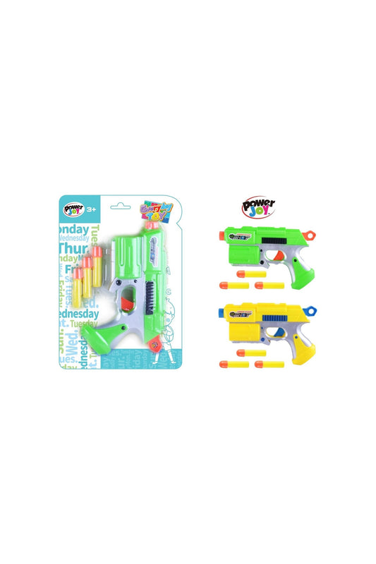 Power Joy Everyday Toy Foam Dart Blaster Gun