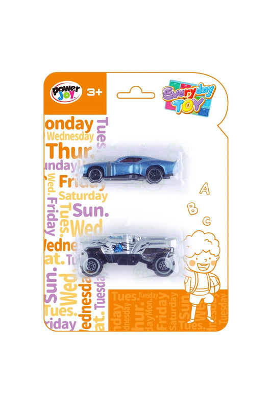 Power Joy Everyday Toy Alloy Car 2pieces