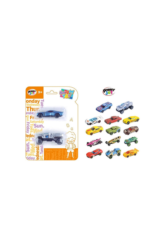 Power Joy Everyday Toy Alloy Car 2pieces