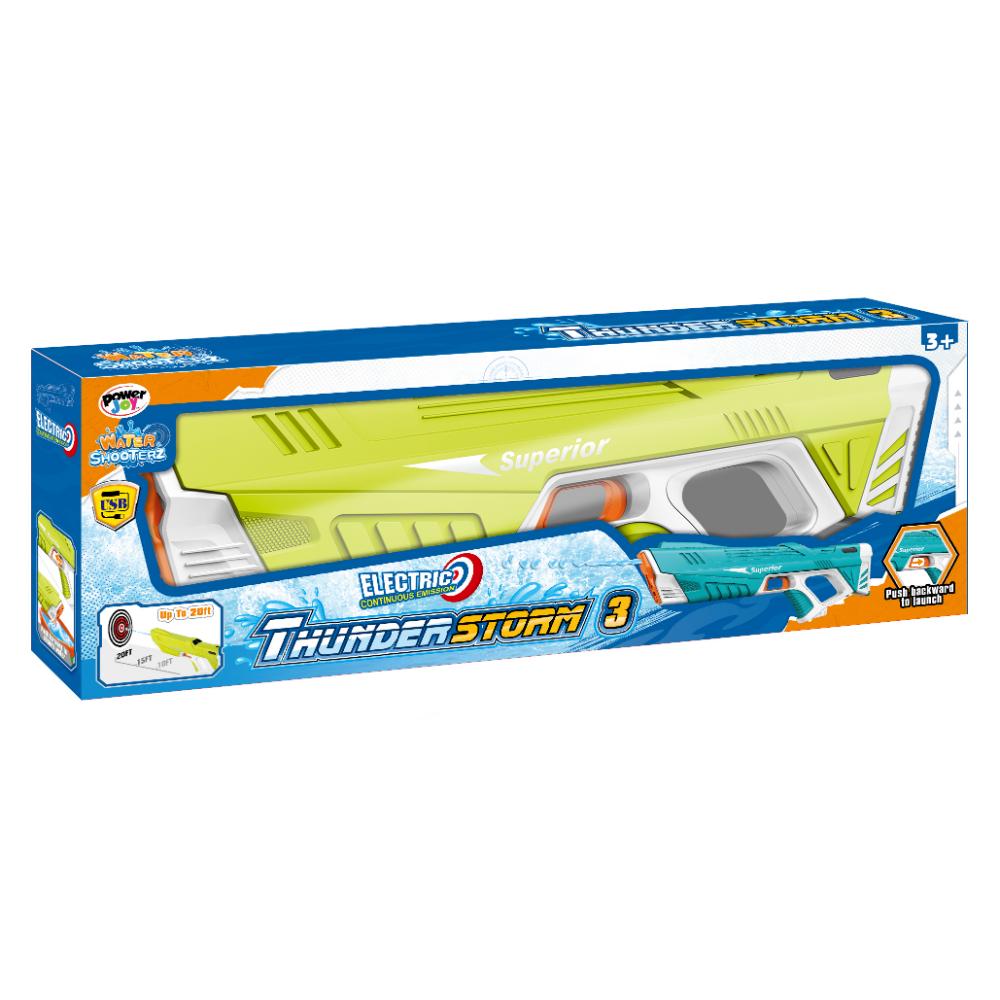 Power Joy - Watershooterz Gun T.Storm3 Bpc B/O - Marah Kids