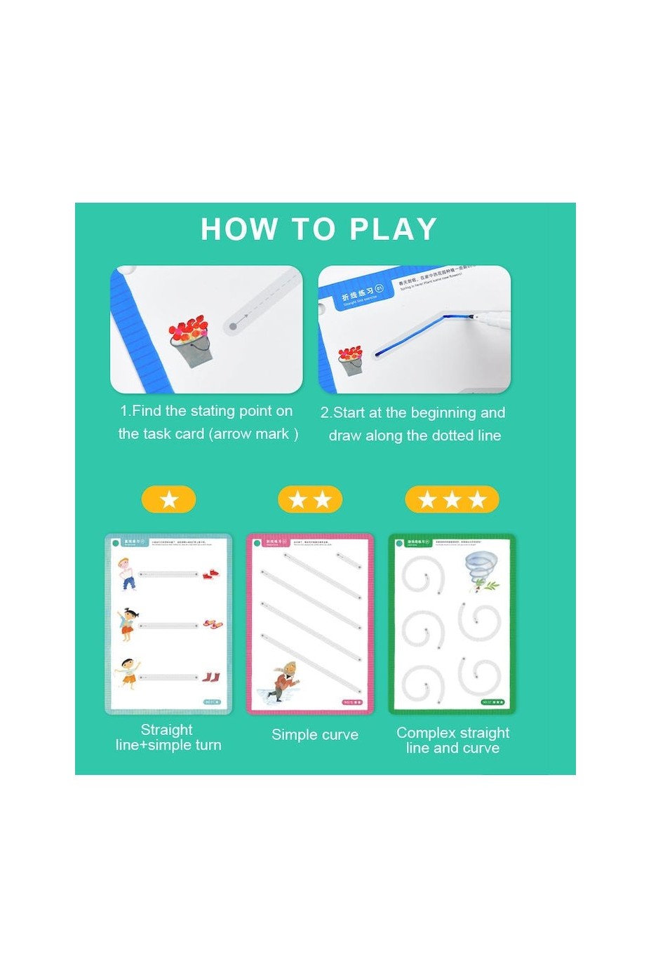 Finger Fun - Wipe-Clean Workbook