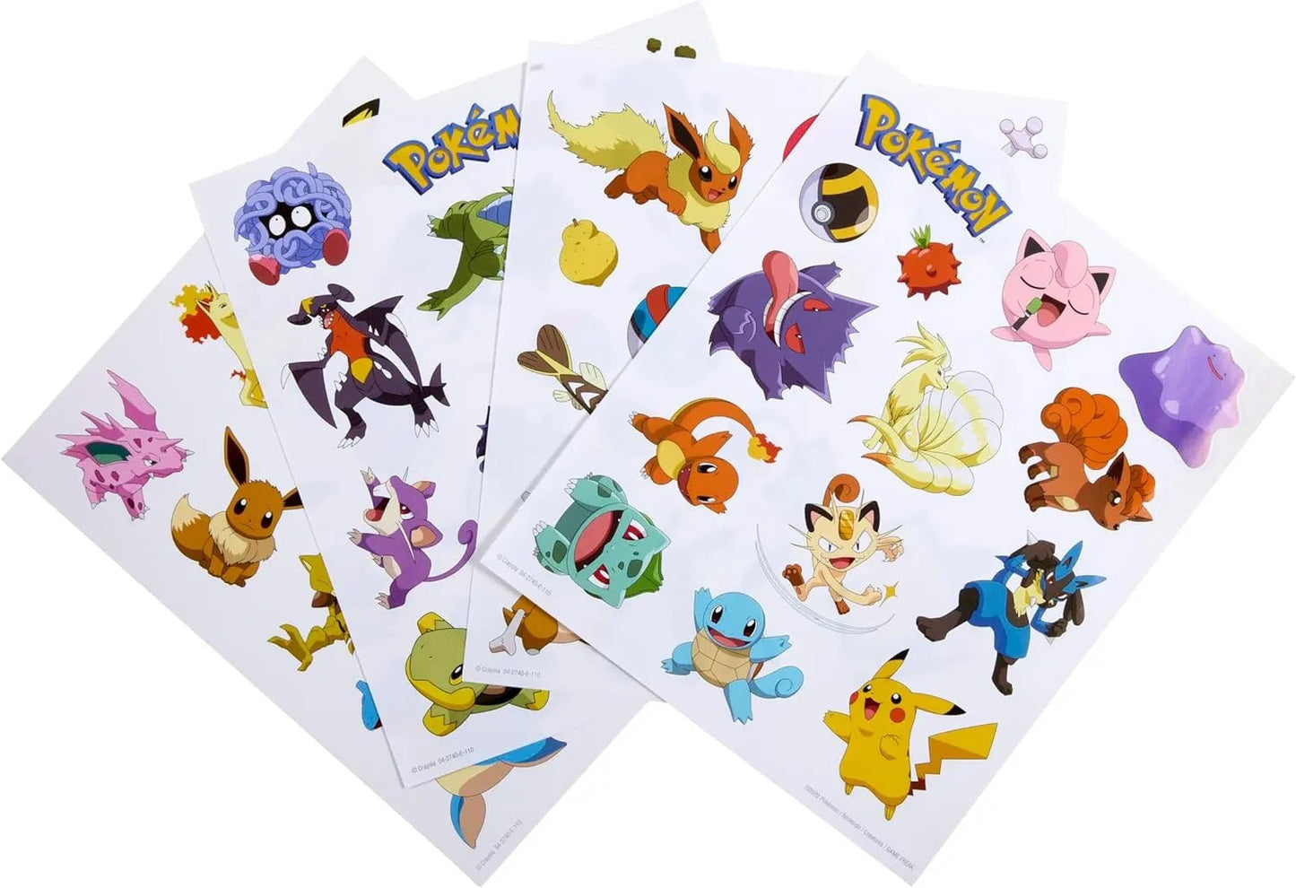 Crayola Pokémon Colouring Book with Stickers – 32 Fun Activity Pages & 4 Sticker Sheets - Marah Kids