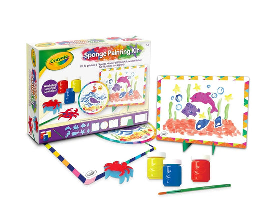 Crayola Washable Tempera Paint Art Set for Kids - Marah Kids