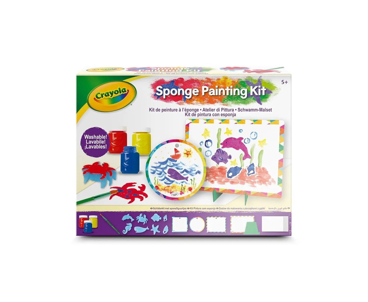 Crayola Washable Tempera Paint Art Set for Kids - Marah Kids