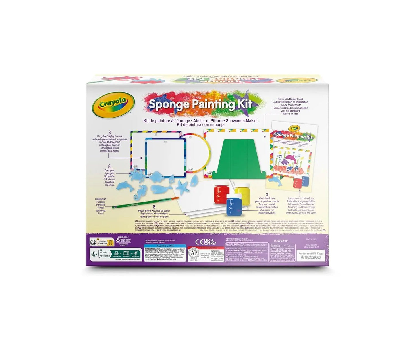 Crayola Washable Tempera Paint Art Set for Kids - Marah Kids