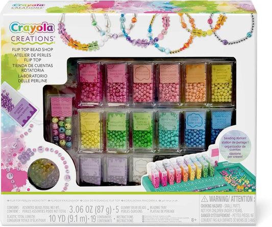 Crayola Creations Bead Laboratory Set – 2500 - Piece Jewelry Making Kit for Girls - Marah Kids