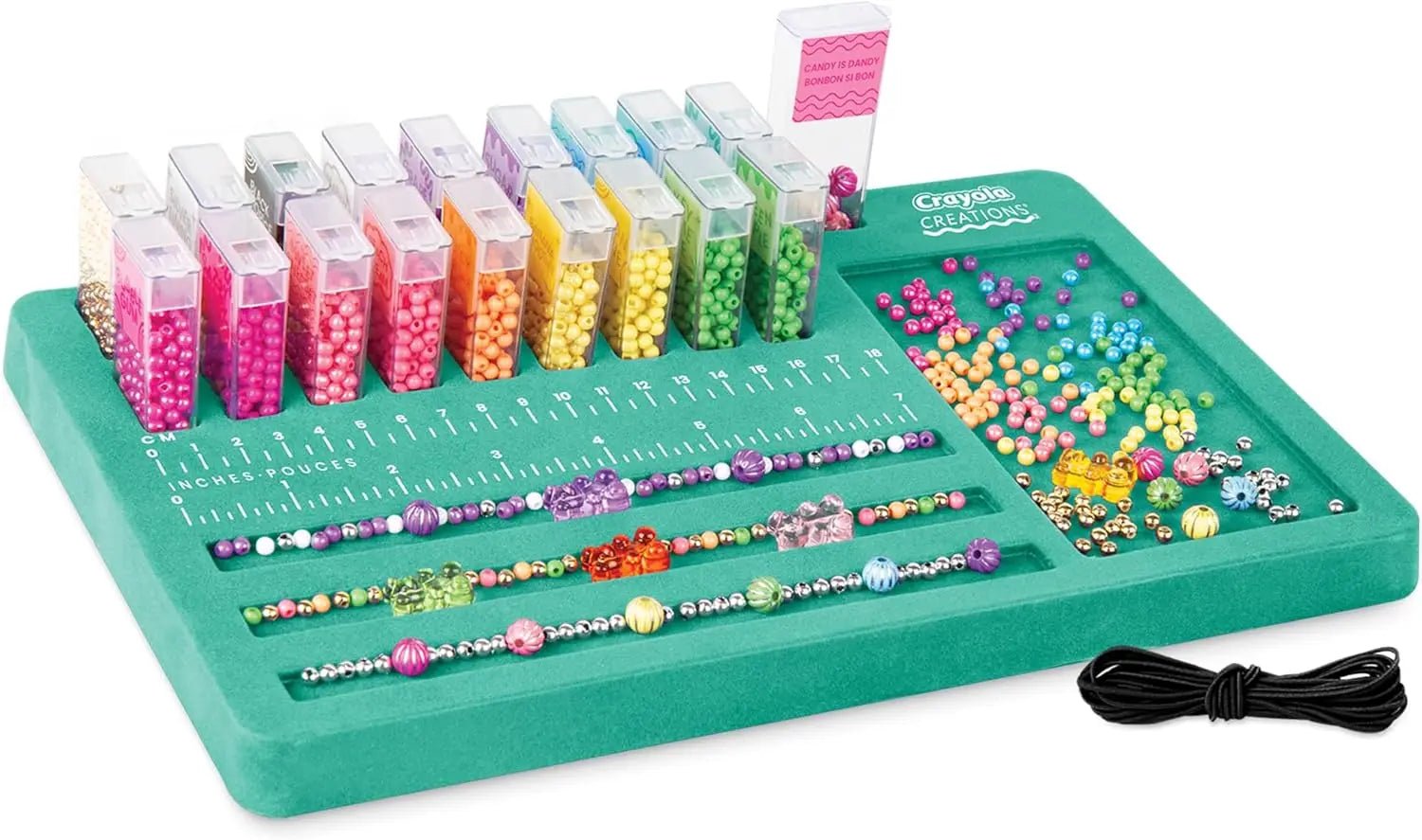 Crayola Creations Bead Laboratory Set – 2500 - Piece Jewelry Making Kit for Girls - Marah Kids