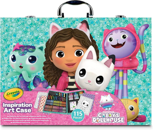 CRAYOLA - Inspiration Art Case, Gabby's Dollhouse Coloring Set - Marah Kids