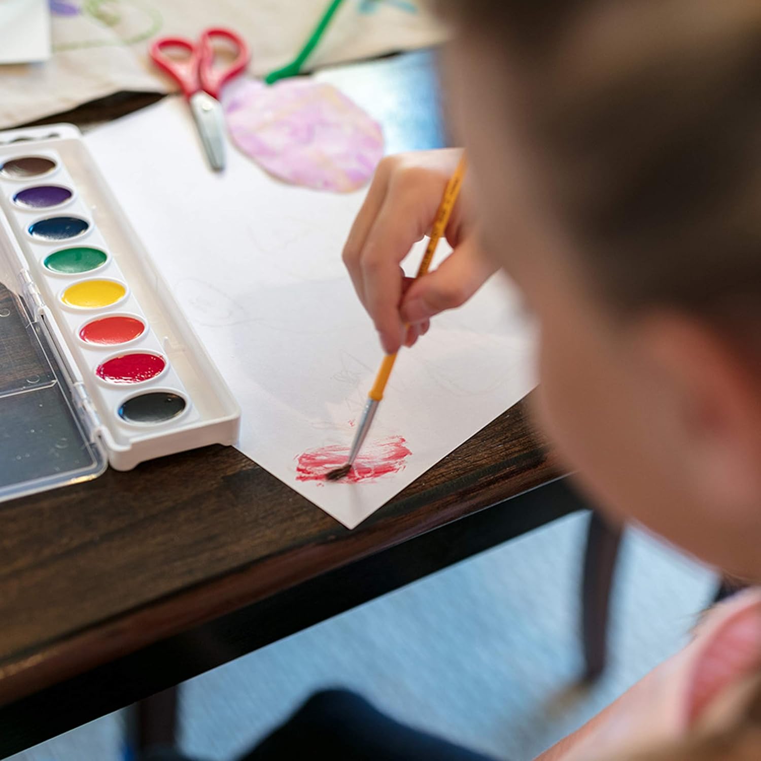 Crayola Artista II Watercolors Set – 8 Classic Washable Colors with Paintbrush Ages 3+ - Marah Kids