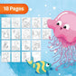 CRAYOLA - Color Wonder, Coloring Set, Sea friends Topic, Creative Activity for Children - Marah Kids