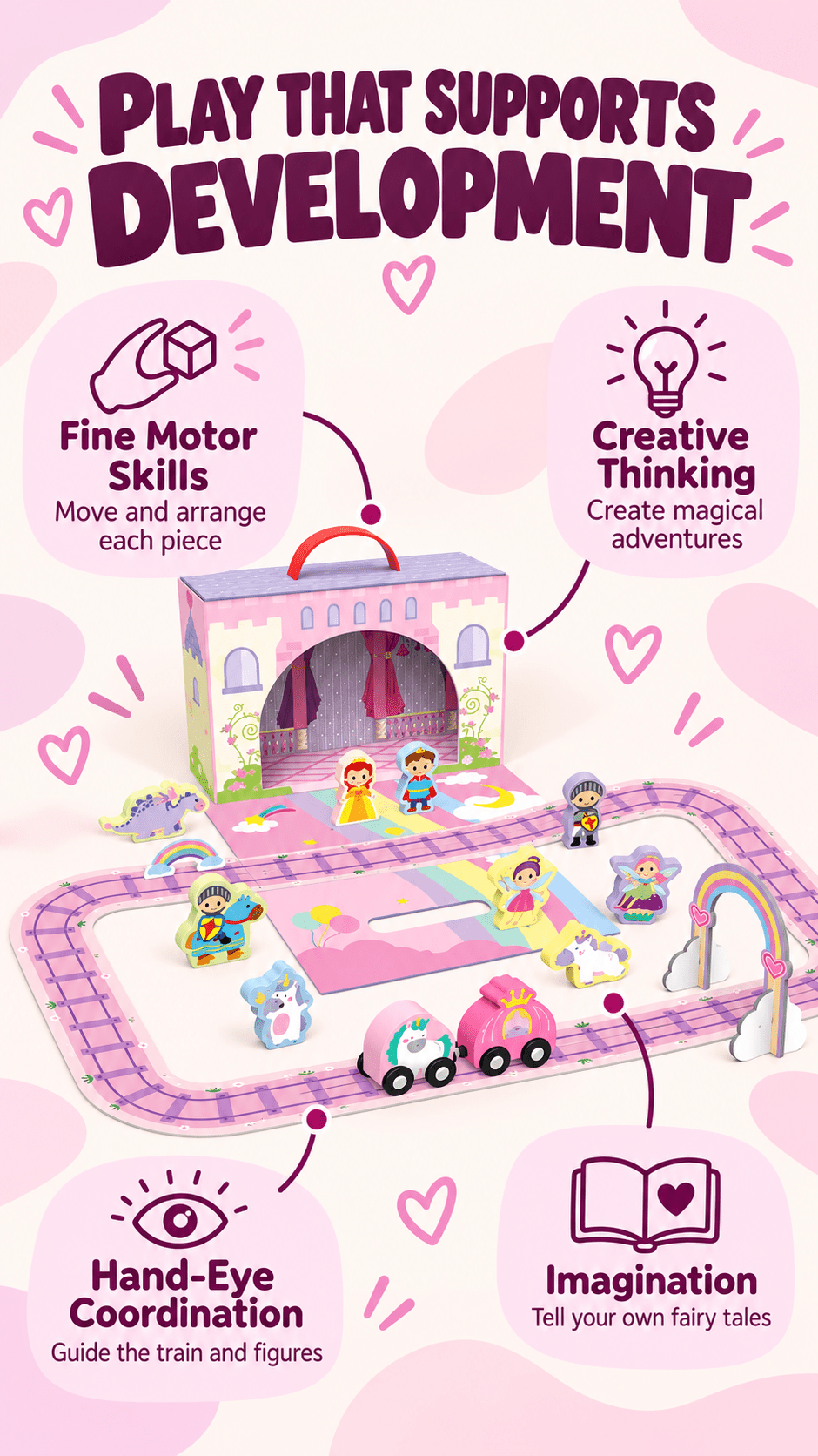 Tooky Toy Castle Play Box - Marah Kids