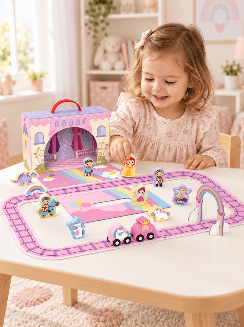 Tooky Toy Castle Play Box