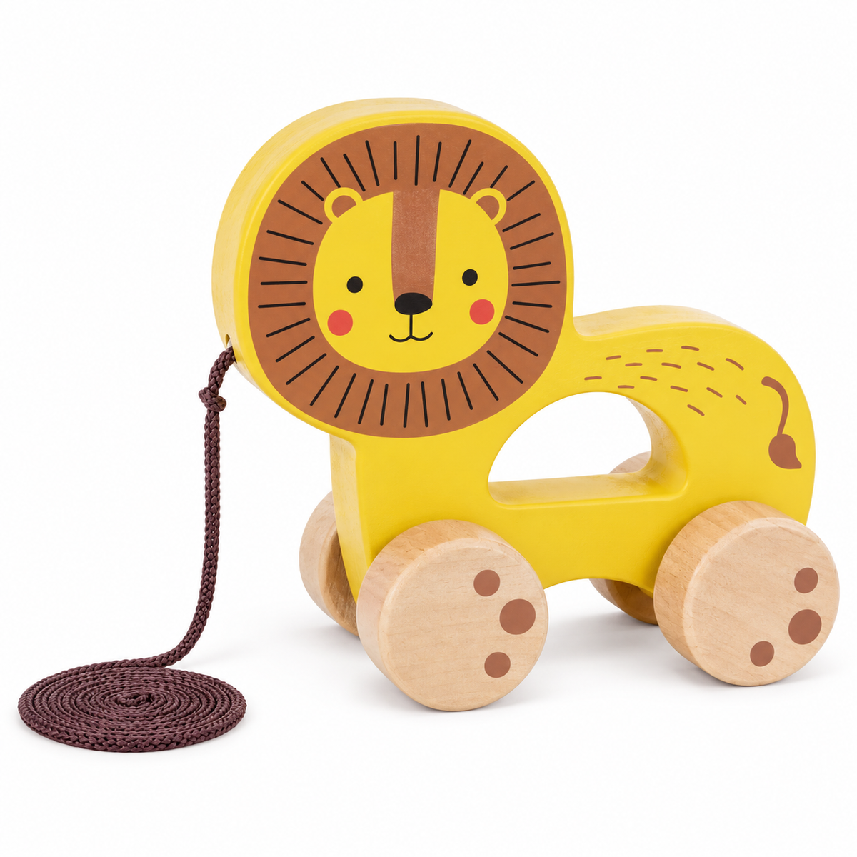 Tooky Toy Pull Along - Lion