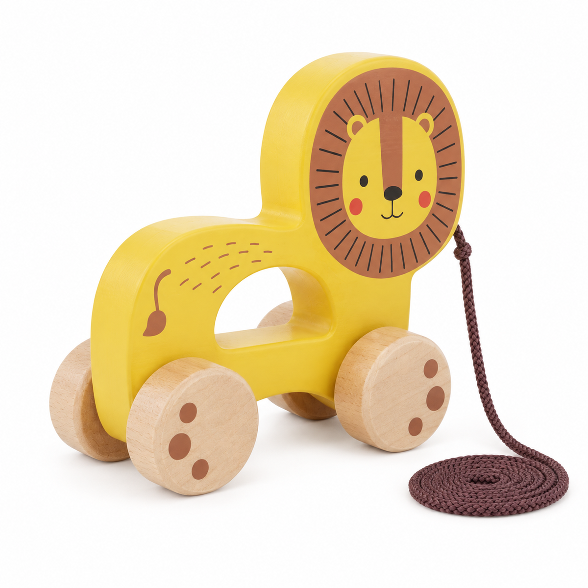 Tooky Toy Pull Along - Lion