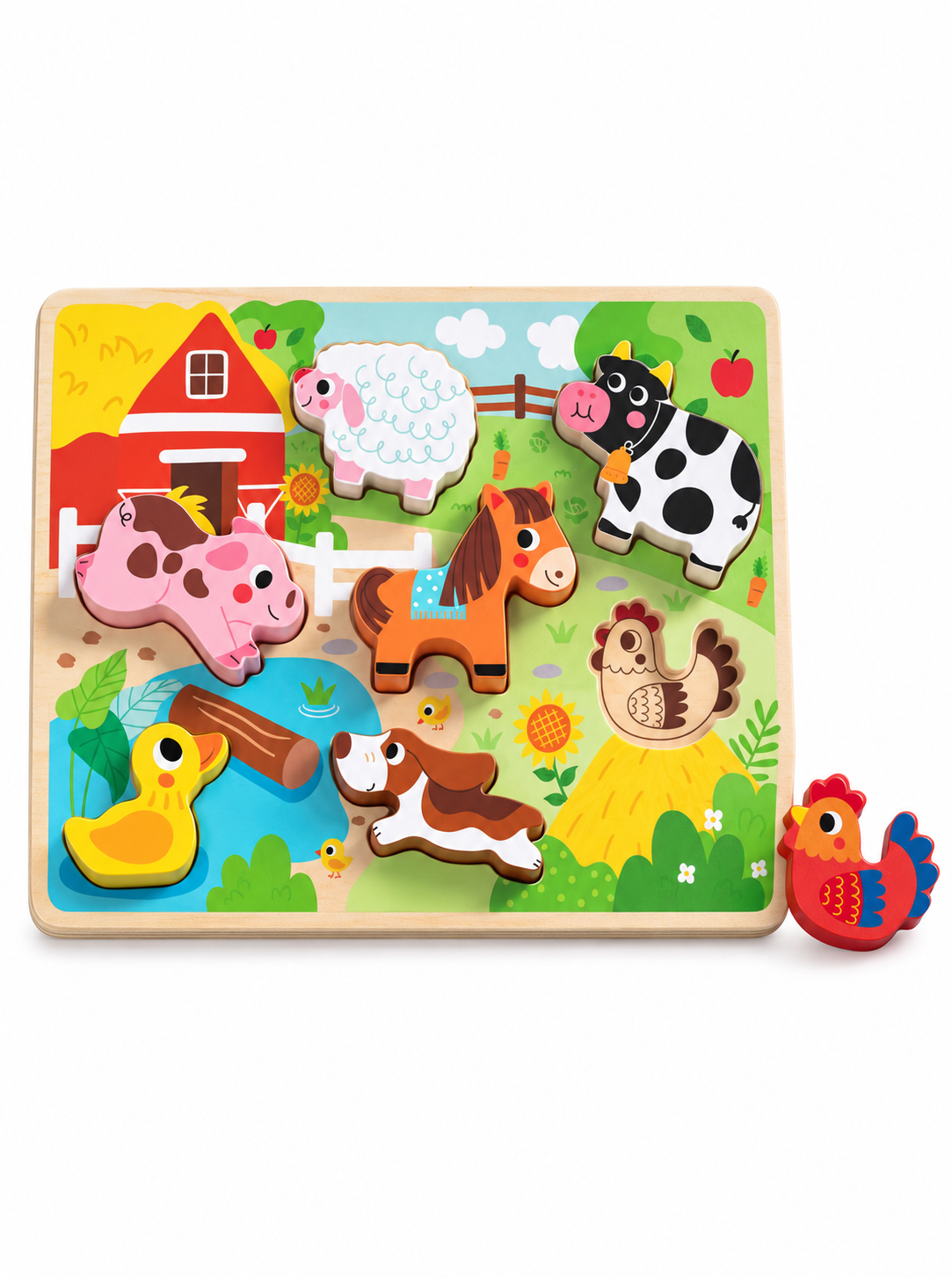 Tooky Toy Chunky Puzzle - Farm