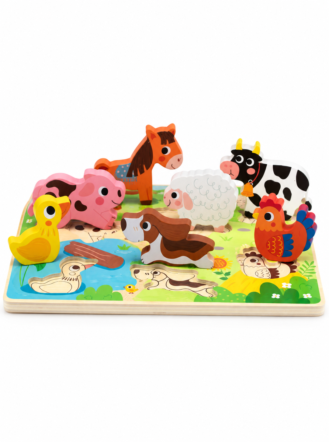 Tooky Toy Chunky Puzzle - Farm