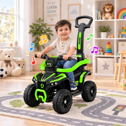 Lovely Baby Ride On Push Car for Kids With Removable Handle